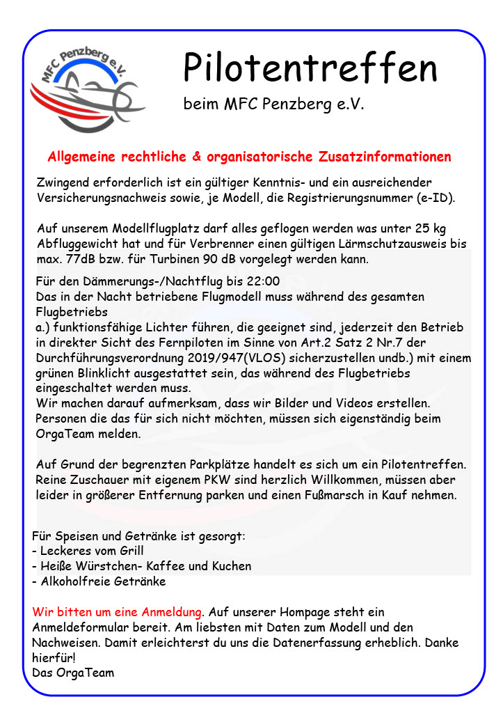 MFC Flyer Allgemeine Vorgaben